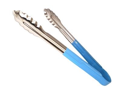 Pegador Inox - 30 cm - Cor: Azul