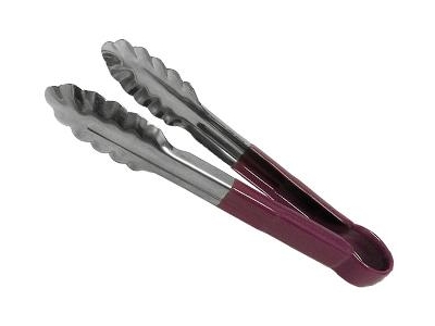 Pegador Inox - 24 cm - Cor: Roxo